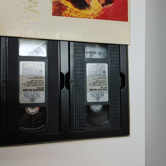 MGM Vintage Gone With The Wind Special Deluxe Edition VHS Tape 2 Collectible - Picture 5 of 7